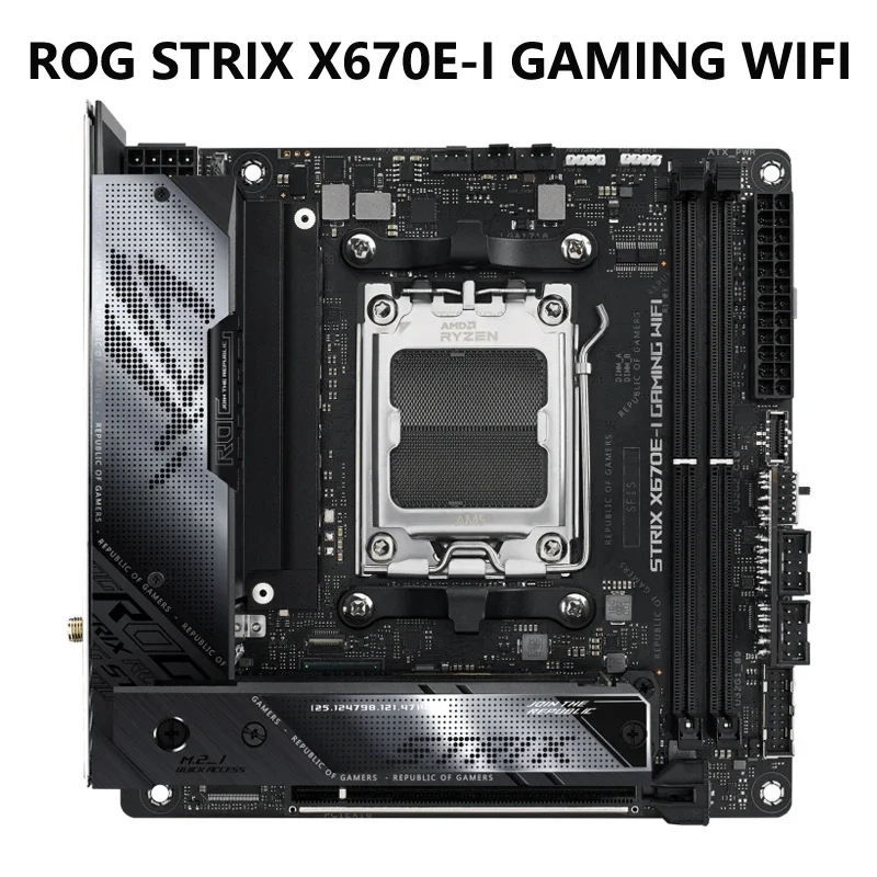 ASUS ROG STRIX X670E-I GAMING  - مراجعة X670E Itx Motherboard وسعره